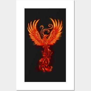 Phoenix Fire Bird Posters and Art